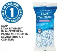 Italmark Mop lava pavimenti in microfibra Consilia offerta