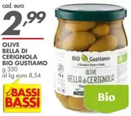 Italmark Olive bella di cerignola bio gustiamo offerta