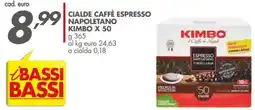 Italmark Cialde caffè espresso napoletano Kimbo offerta