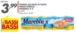 Italmark Tonno all'olio d'oliva Mareblu offerta