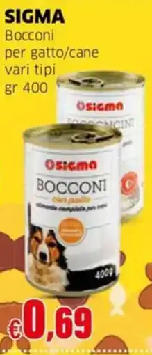 Mercati Alimentari Sigma Bocconi offerta
