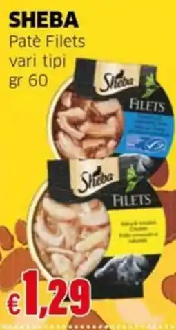 Mercati Alimentari Sheba Patè Filets offerta