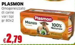 Mercati Alimentari Plasmon Omogeneizzato di carne vari tipi offerta