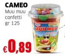 Mercati Alimentari Cameo muu muu confetti offerta