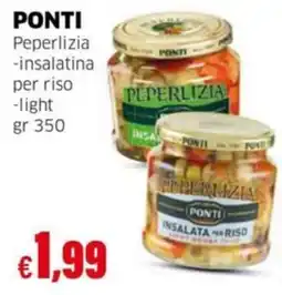 Mercati Alimentari PONTI Peperlizia per riso -light offerta
