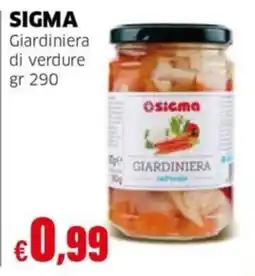 Mercati Alimentari Sigma Giardiniera di verdure offerta