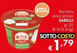 Eurospesa Burattina senza lattosio Sabelli offerta