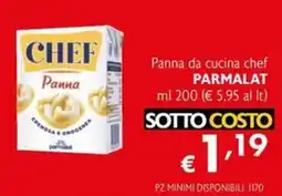 Eurospesa Panna da cucina chef Parmalat offerta