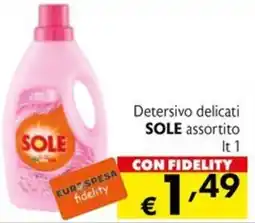 Eurospesa Detersivo delicati SOLE offerta
