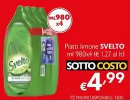 Eurospesa Piatti limone Svelto offerta