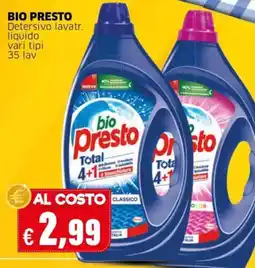 Mercati Alimentari bio Presto Total 4+1 offerta