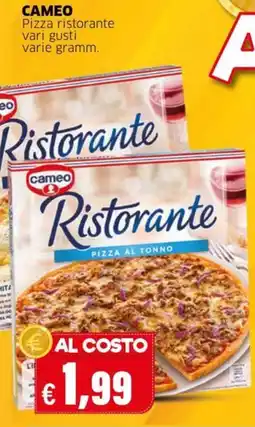 Mercati Alimentari Cameo Ristorante Pizza al tonno offerta