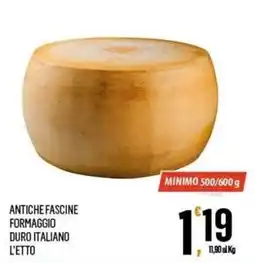 Vibian Antiche Fascine Formaggio Duro Italiano L'Etto offerta