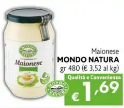 Eurospesa Maionese Mondo Natura offerta