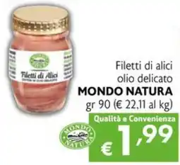 Eurospesa Filetti di Alici Mondo Natura offerta