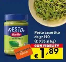 Eurospesa Pesto Barilla Genovese offerta
