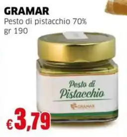 Mercati Alimentari Pesto di Pistacchio Gramar offerta