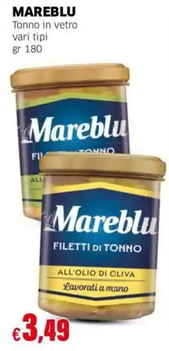 Mercati Alimentari Mareblu filetti di tonno offerta