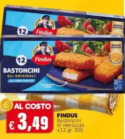 Mercati Alimentari Findus Bastoncini di merluzzo offerta