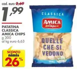 Italmark Patatina classica Amica chips offerta