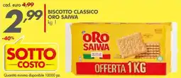 Italmark Biscotto classico Oro Saiwa offerta