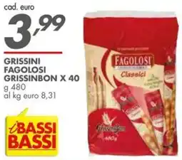 Italmark Grissini Fagolosi offerta