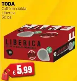 Mercati Alimentari Toda caffè in cialda liberica offerta