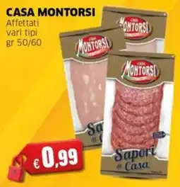 Mercati Alimentari Affettati vari tipi Casa Montorsi offerta