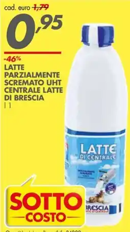 Italmark Latte parzialmente scremato UHT Centrale Latte di Brescia offerta