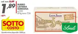 Italmark Burro Latteria Soresina offerta