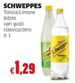 Mercati Alimentari Schweppes Tonica/Limone offerta