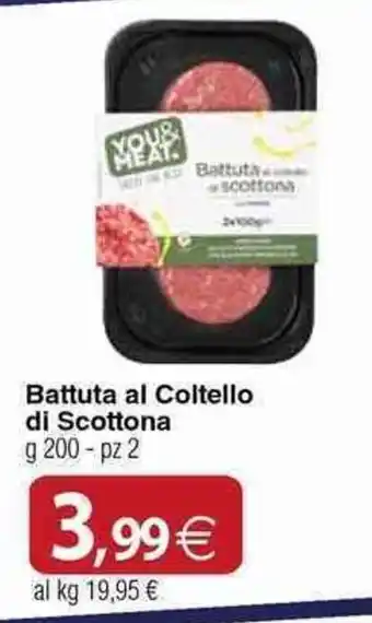 Your Meat Battuta al Coltello di Scottona
