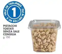 Italmark Pistacchi tostati senza sale Consilia offerta