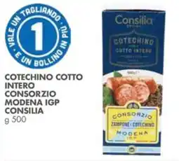 Italmark Cotechino cotto intero Consilia offerta