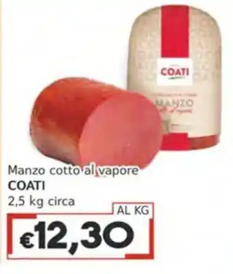 Manzo cotto al vapore COATI