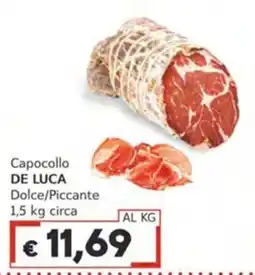 Italy Cash Capocollo de Luca offerta