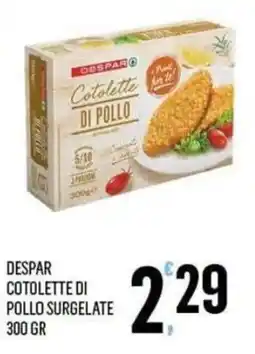 Vibian Despar cotolette di pollo offerta
