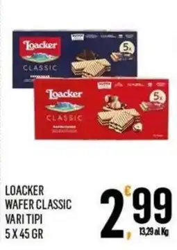 Vibian Loacker wafer classic offerta