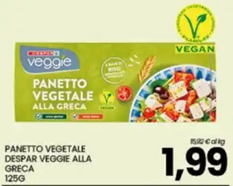Panetto vegetale Despar Veggie alla greca