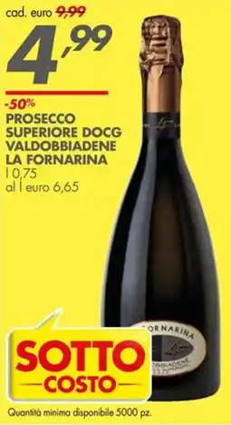 Italmark Prosecco superiore docg valdobbiadene la fornarina offerta