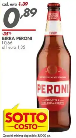 Italmark Birra Peroni offerta