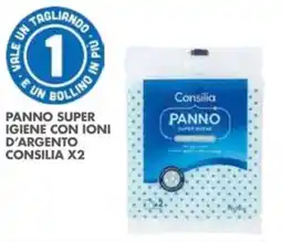 Italmark Panno super igiene con ioni d'argento Consilia offerta
