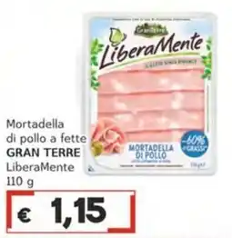 Italy Cash Mortadella di pollo LiberaMente offerta