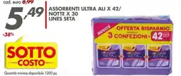 Italmark Assorbenti ultra ali lines seta offerta