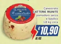 Italy Cash Il canestrato LATTERIE RIUNITE offerta