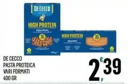 Vibian De Cecco pasta proteica offerta