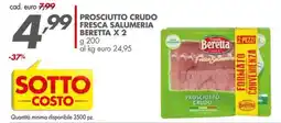 Italmark Prosciutto crudo Beretta offerta