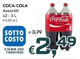 Migross Supermercati e Market Coca-Cola Assortiti offerta
