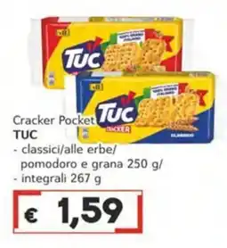 Italy Cash Cracker Pocket TUC offerta