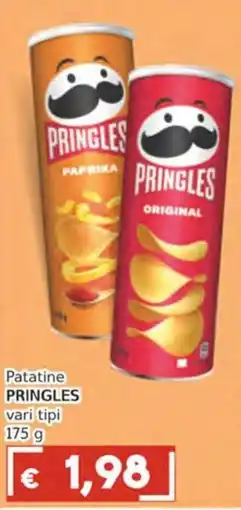 Italy Cash Patatine PRINGLES offerta